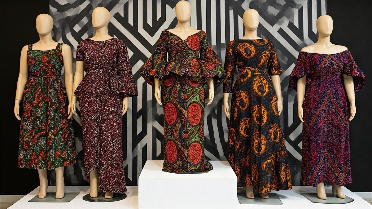 Trendy Ankara Fashion Styles Pictures 2025 | Latest African Dress Designs Inspiration