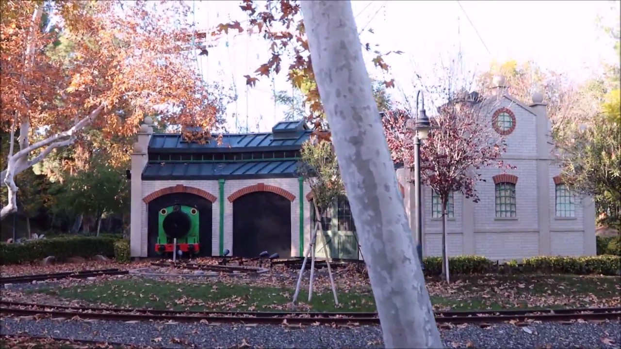 Whistlestop Train Ride HD POV at Six Flags Magic Mountain YouTube