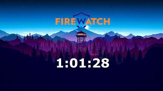 [World Record] Firewatch Speedrun in 1:01:28 IGT