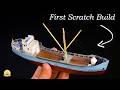 I Built a Wooden Ship Model From a FREE Ship Plan