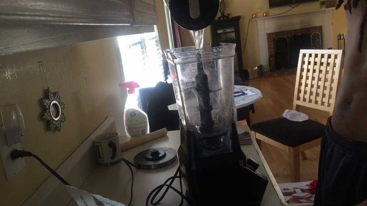 Hemp milk and sea moss shake (for my pre work out at the gym) Dr. Sebi