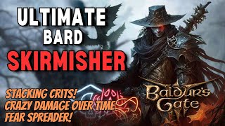 Most UNFAIR Bard Build In Baldur's Gate 3. Insane CRITS and FEAR STACKING! (Full 1-12 GUIDE)