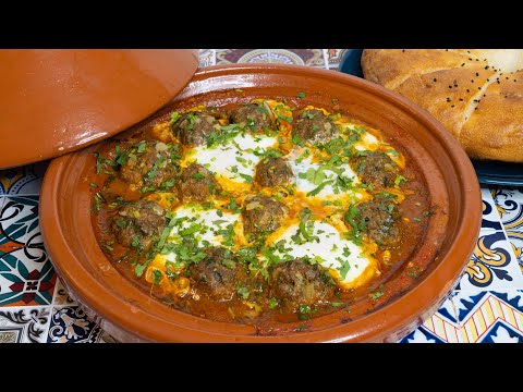 TAJINE KEFTA ET OEUFS - Recette Facile et Savoureuse