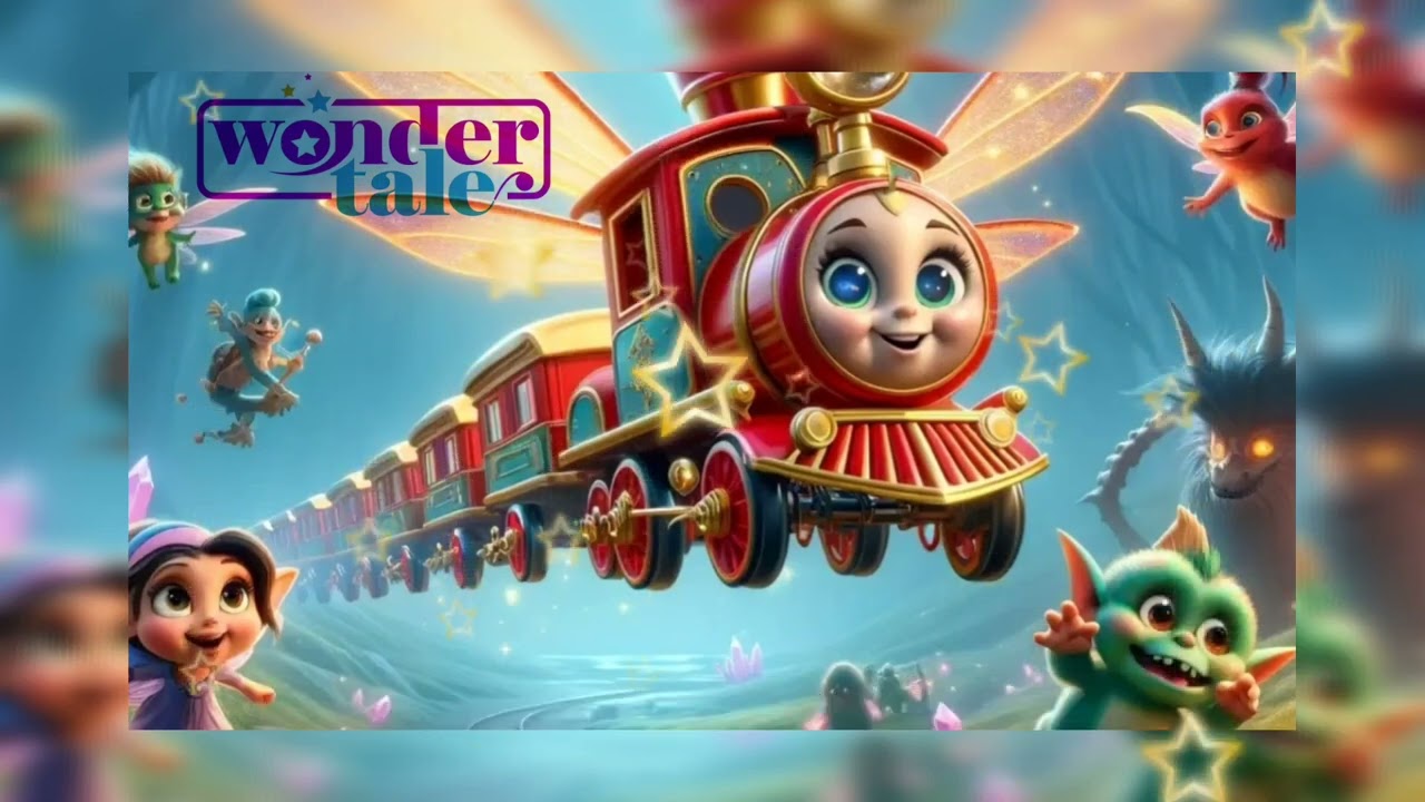 The Adventure of the Flying Train | Fairy Tales | Wonder Tale