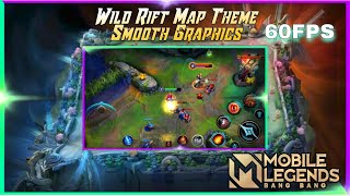 Mobile legends WildRift Map Theme Smooth Graphics config 60FPS screenshot 4