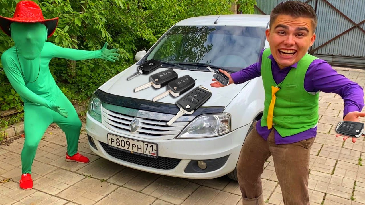 Camaro против пожарной машины на автомойке — Веселая семейная гонка 2025