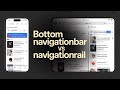 BottomNavigationBar vs NavigationRail in Flutter | Responsive Navigation Explained