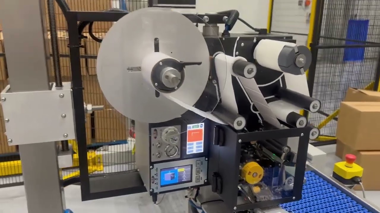 FOX IV Technologies  Zebra Front Apply with BarTender Automation