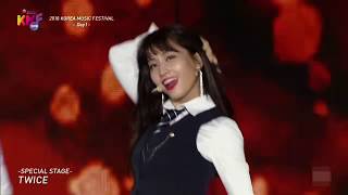 TWICE (트와이스) - 'Valenti' (보아) @ Korea Music Festival 2018