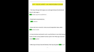 APHY 101 Midterm Exam Questions and Answers 2024   2025  100% Verified Answers