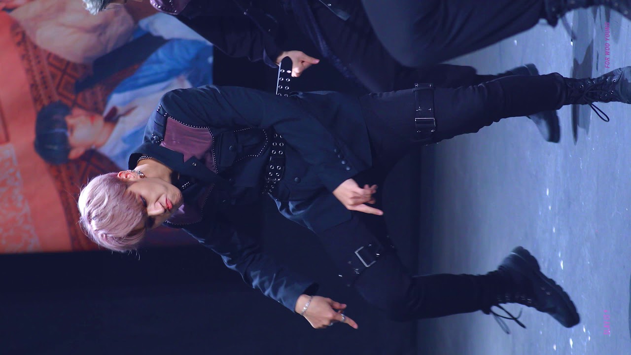 181111 에이티즈 강남 팬싸인회 Treasure (Full version) 우영 CAM - 세로