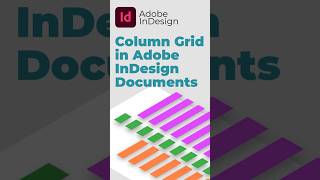 How to set up Column Grid in Adobe InDesign Documents #shorts #AdobeInDesign #InDesignTutorial