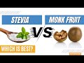 Stevia vs Monk Fruit | Dietitian Reveals Which is Best for Blood Sugar