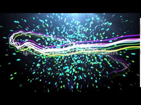 Light Streaks Wow Text