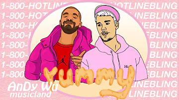 JUSTIN BIEBER, DRAKE - Yummy / Hotline Bling (Mashup)