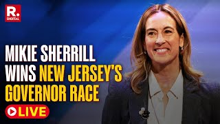 New Jersey Election LIVE: Democrat Mikie Sherrill Wins New Jersey Governor's Race | Victory Speech