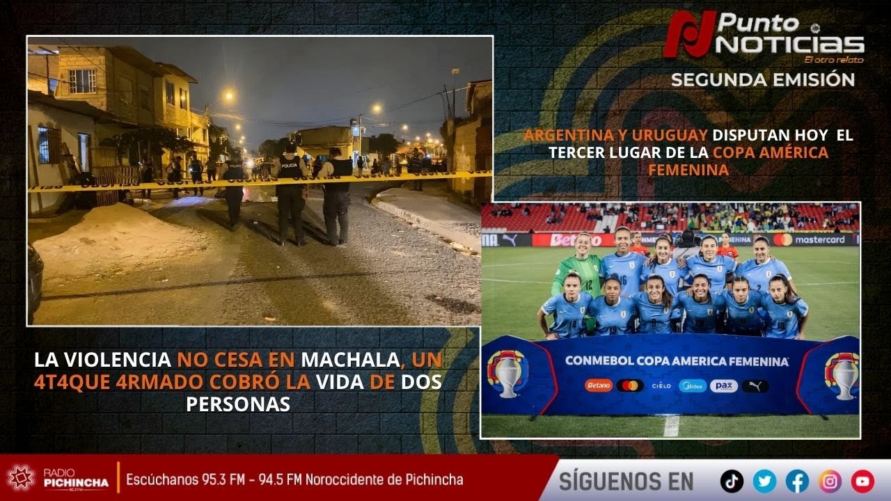 🔴 EN VIVO | La violencia no cesa en Machala, un 4t4que 4rmado cobró la ...