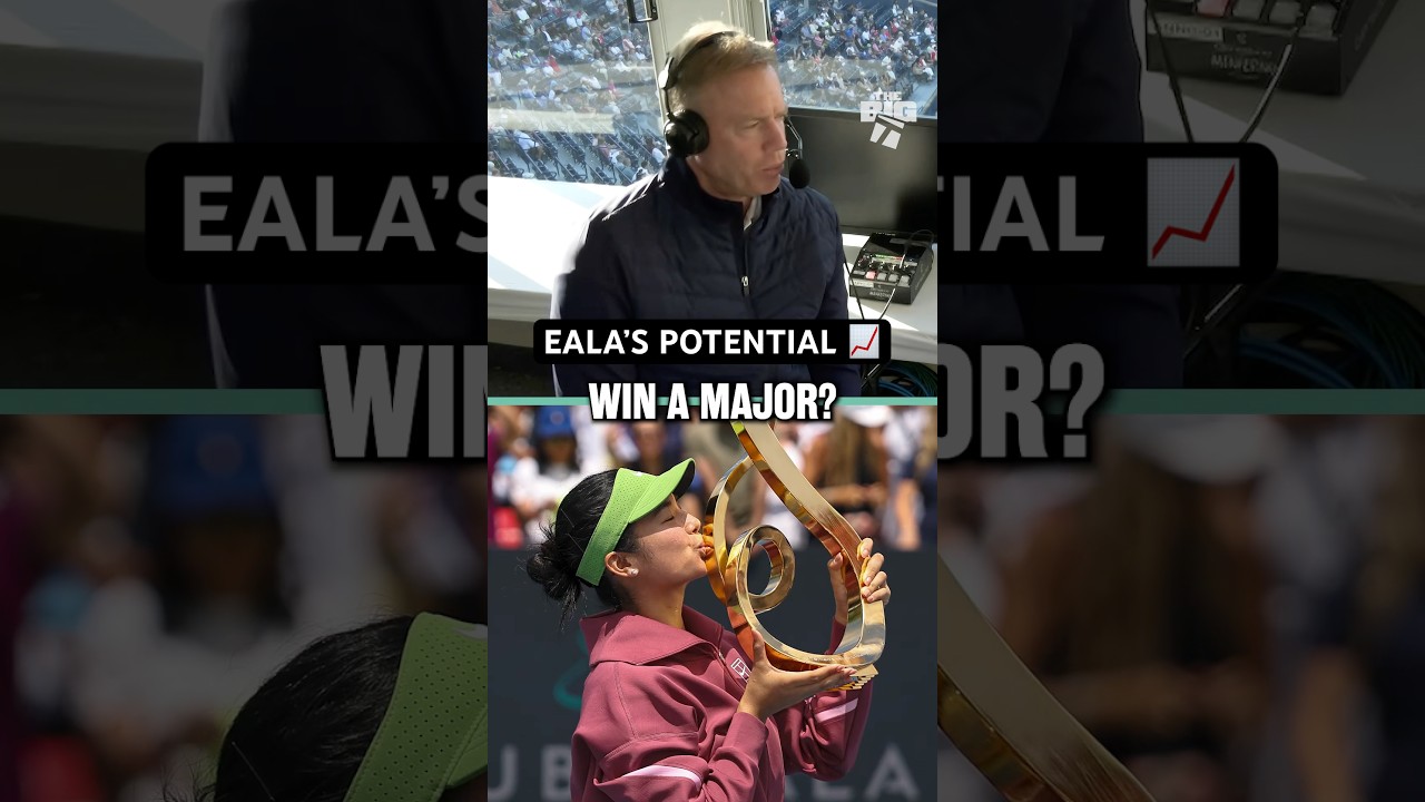 What is Eala’s potential to win a major? 🏆