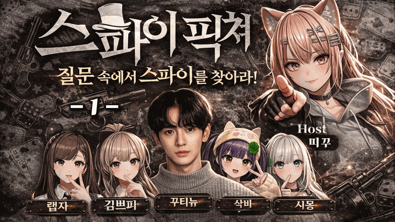 띠꾸의 첫 컨텐츠! [스파이 픽쳐 (라이어게임)]