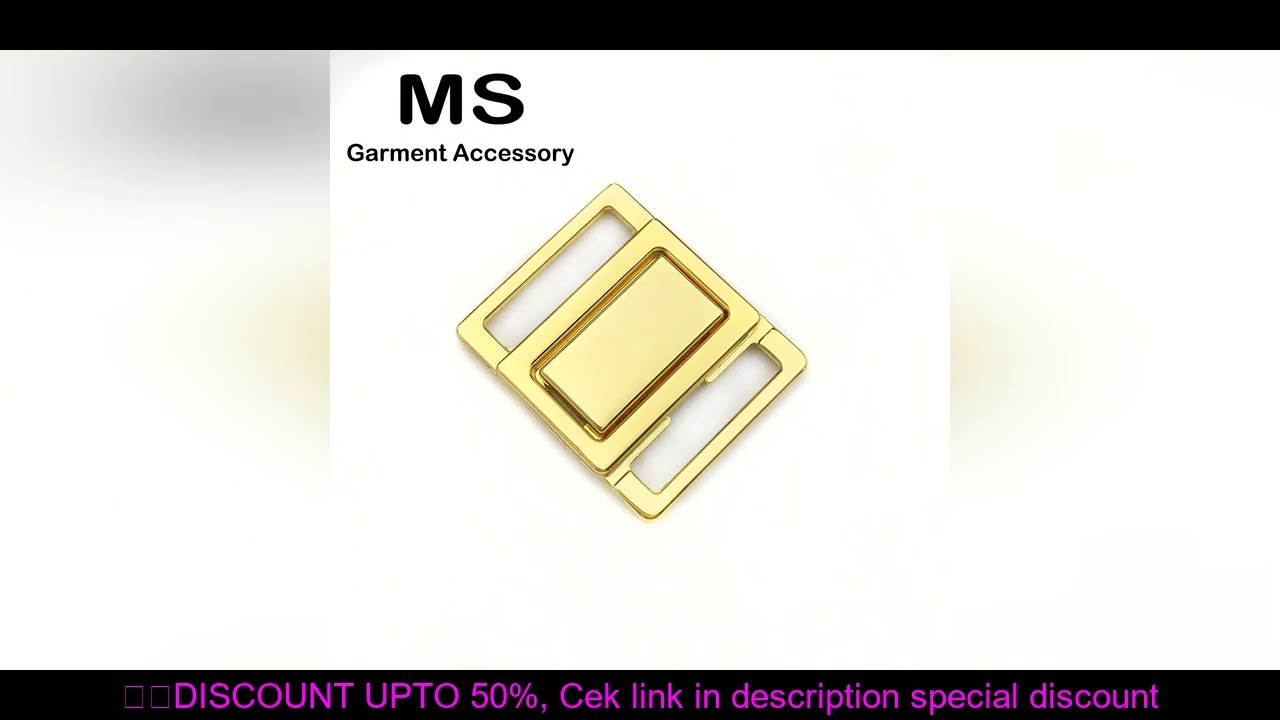 15MM Metal Bra Closure Front Clips Nickel-free Back Linker Dance Wear Girdle Buckle Garment DIY Acce