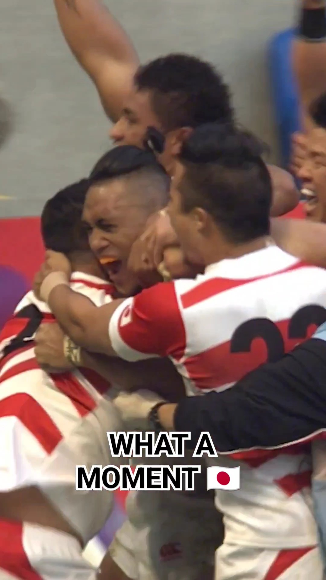 The GREATEST Moment In Japanese Rugby History 🇯🇵 #Rugby #Shorts