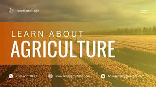 Agriculture .Support local, eat better.