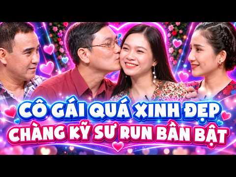 Gặp bạn nữ QUÁ XINH ĐẸP, đàng trai KỸ SƯ run bần bật trên sân khấu - LOVE TV