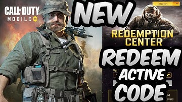 *November 2021*Call Of Duty Mobile New Redemption Code|New 100% Working Today COD Mobile Redeem Code