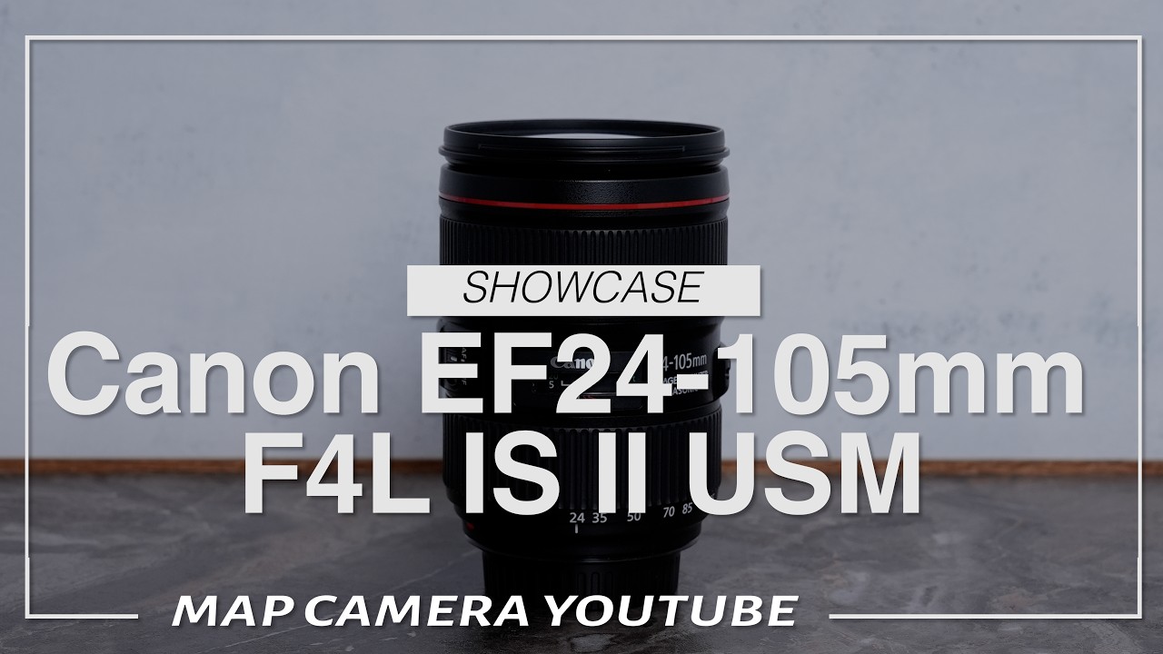 美品 Canon EF24-105mm F4L IS II レンズフィルター付き 良品 | 高級フィルター3種付] Canon EF24-105mm F4L IS II USM EF