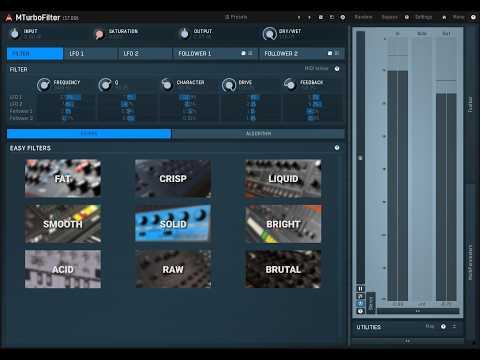 MTurboFilter: Quick introduction