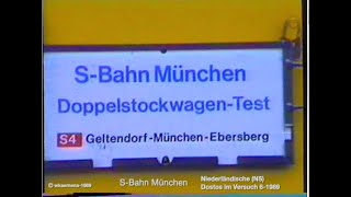 S Bahn München mit Doppelstockwagen 6-89