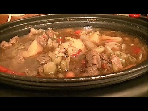 Crock Pot / Slow Cooker Pepperoncini Beef with Yellow Potatoes and Carrots