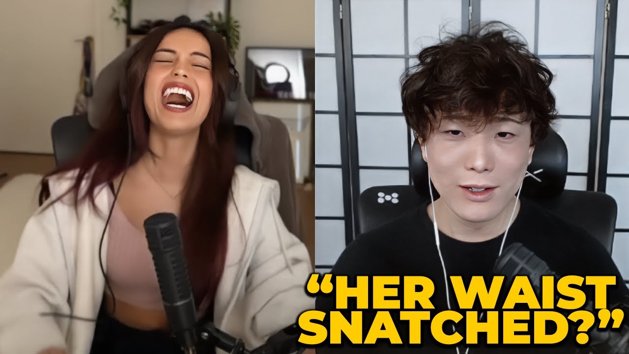 Valkyrae LOSES IT Listening to Sykkuno & Ellum Read Comments from the WIRED Interview Video