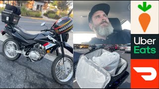 DoorDash UberEats InstaCart on my Motorcycle! screenshot 3