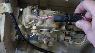 Fuel Shutoff Solenoid on the Opposed Plunger High Pressure Pump