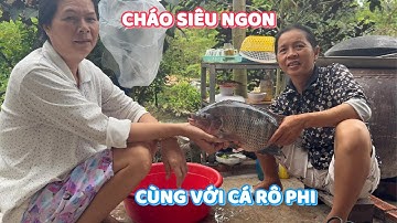 Bữa Cháo Cá Rô Phi Với Tôm Hùm Được Chú Chiến Tặng Quá Quý #ngườiđồngtháp #buacomgiadinh