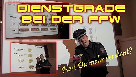 Was ist der höchste Dienstgrad bei der Feuerwehr?