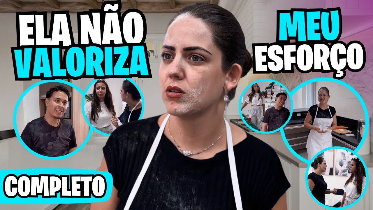 Completo - Minha filha não sabe valorizar todo meu esforço trabalhando para dar do bom e do melhor!