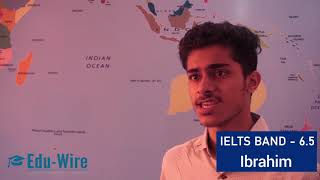 Mission Accomplished Edu-Wire Ibrahim, Ielts Band- 6.5