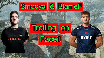 Smooya and BlameF Trolling on Faceit CS2 Ancient TeamSpeak 2024