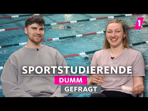 Sportstudierende: Viele Muskeln und nichts im Kopf? | 1LIVE Dumm Gefragt