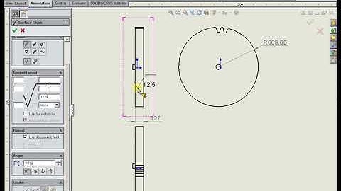 Roughness SOLIDWORKS