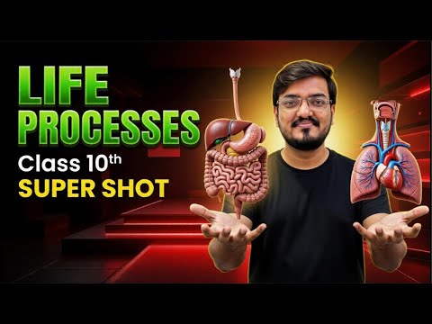Class 10 Life Processes | Super Shot Part 01 | Plants & Human Nutrition + Respiration