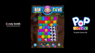 Unity Asset Store Pack - POP BLOCKS Puzzle Match Kit