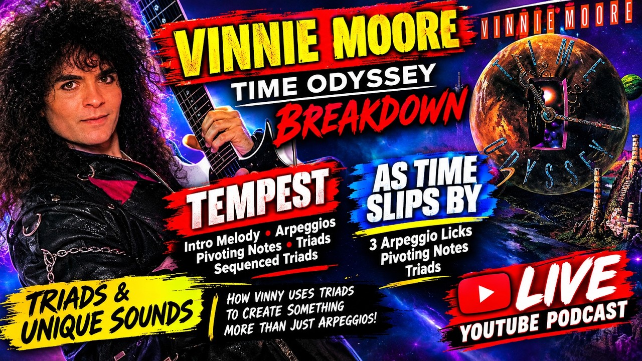 VINNIE MOORE: Decoding the 