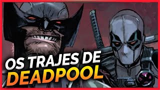 OS TRAJES DE DEADPOOL #shorts