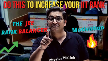 Are You Managing Your JEE Rank? |Sachin Sir Motivation 🔥 |Must Do This To Increase Your JEE Rank😲