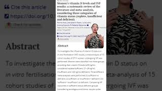 TTC and wondering if Vitamin D matters? ☀️
