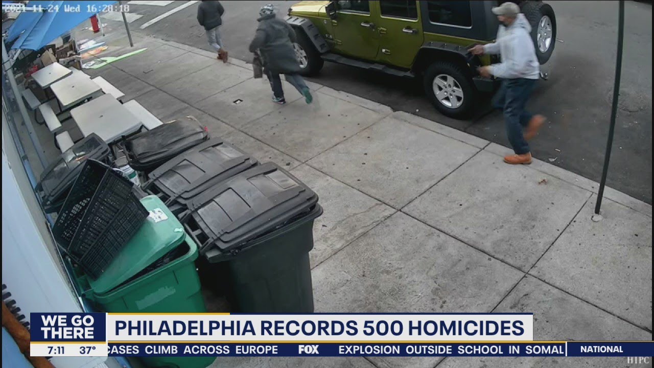 'Tragic milestone': Philadelphia marks 500th homicide in 2021 after woman fatally shot