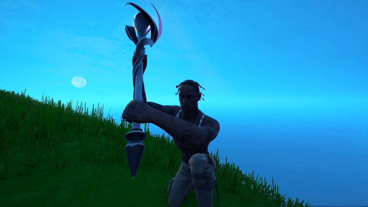 New “CRYSTALINE BATTLE WAND” Pickaxe Gameplay In Fortnite!